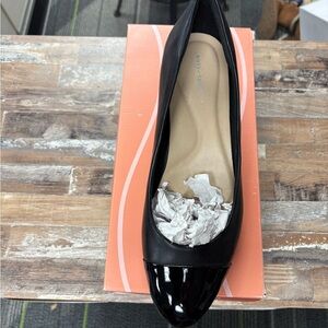 Easy Spirit Black Patent Flats